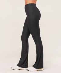 Ribbed Flared Legging