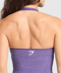 Vital Halter Neck Tank With Shelf