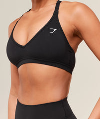 Cotton Racerback Sports Bra