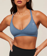Cotton Racerback Sports Bra