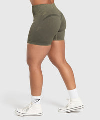 Gains Seamless Washed Shorts