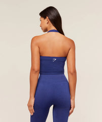 Vital Halter Neck Tank With Shelf