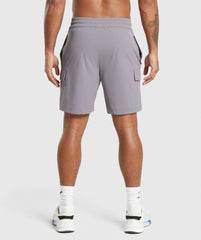 Stretch Woven Cargo Shorts