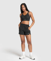 Pintuck Shorts