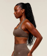 Adapt Fleck x Whitney Halterneck Sports Bra