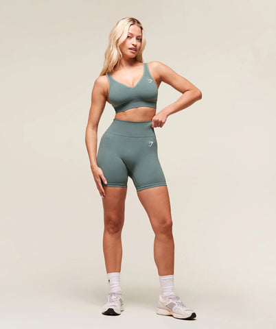 Vital V Neck Sports Bra