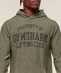 Lightweight Slub Textured Hoodie