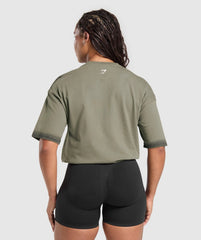 Gains Washed Heavyweight Cotton T-Shirt