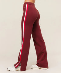 Piping Wide Leg Pant