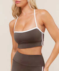 Piping Sports Bra