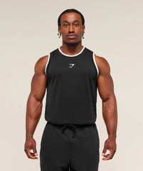 Graphic Basketball Mesh Tank