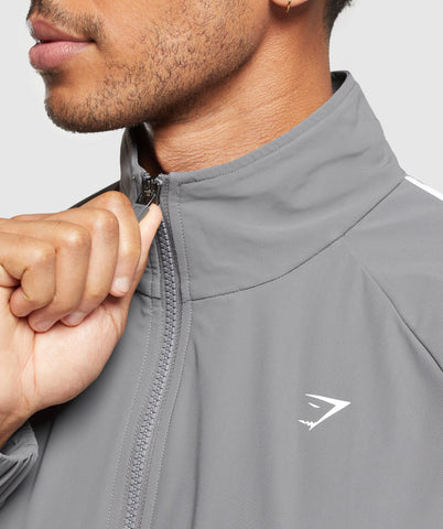 Contrast Track Top