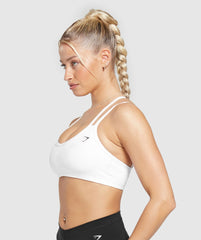 Strap Feature Sports Bra