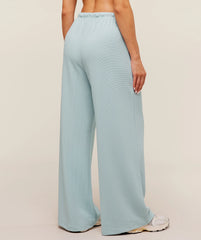 Waffle Wide Leg Pants