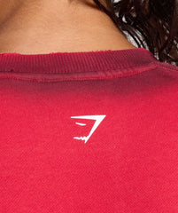 Gains Washed Loopback Crew Neck