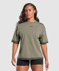 Gains Washed Heavyweight Cotton T-Shirt