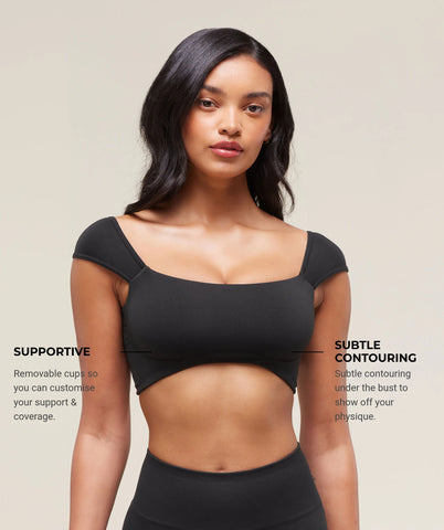 Soft Sculpt Cap Sleeve Bralette
