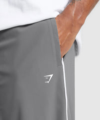 Contrast Straight Leg Pant