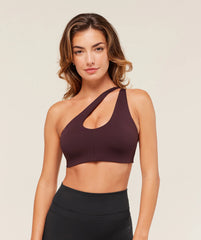 One Shoulder Sports Bra
