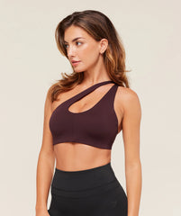 One Shoulder Sports Bra