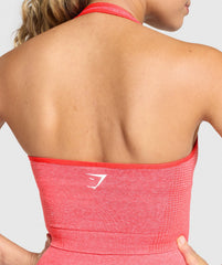 Vital Halter Neck Tank With Shelf