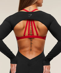 Lifting Dipped Waistband All-In-One