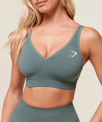 Vital V Neck Sports Bra